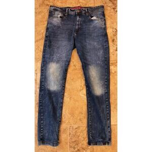 Company 81 Blue Jeans Faded Straight Leg Men's Size 36 x 32(See Pics) RN# 64866